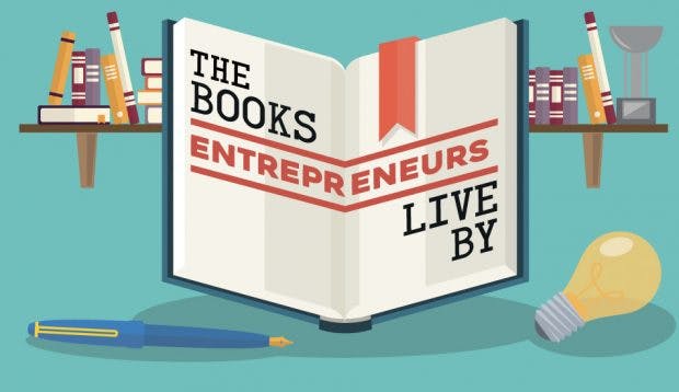 12 Bücher, die von erfolgreichen Entrepreneuren empfohlen wurden. (Infografik: Unum)