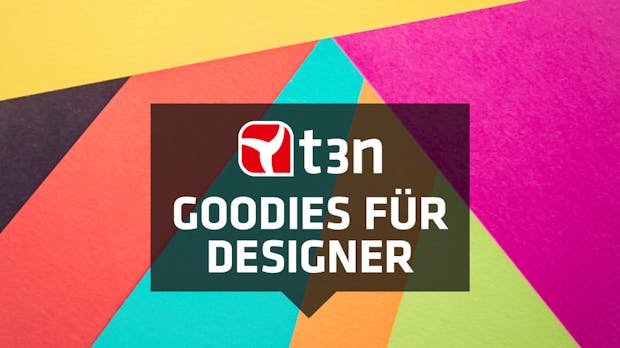 Jeden Monat neu: Freebies, Fonts, Tools und News für Designer