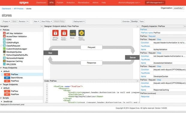 Google ist scharf auf Apigees API-Features. (Bild: Apigee)