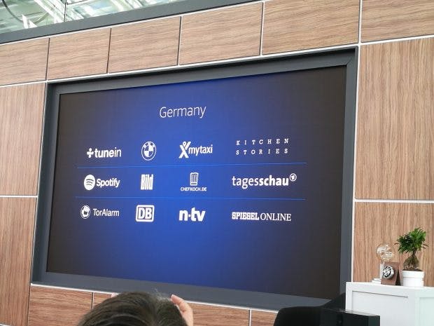Amazon Echo startet in Deutschland mit einigen Partnern. (Foto: t3n)