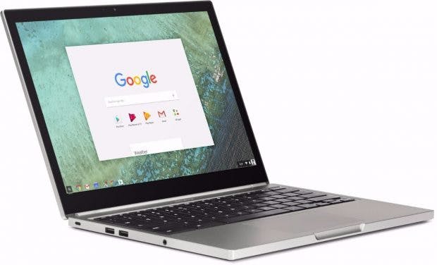Glaubt man Android Police, wird das nächste Pixel-Notebook auf Andromeda basieren. (Bild: Google) (Das Bild zeigt ein Chroembbook.)