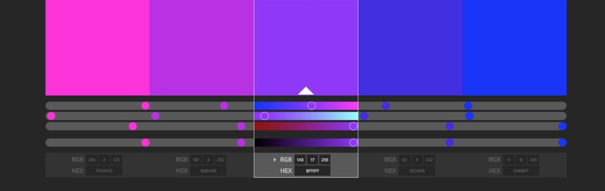 (Screenshot: color.adobe.com)