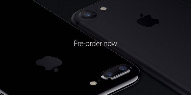 Das iPhone 7 kann ab heute vorbestellt werden. (Bild: Apple)