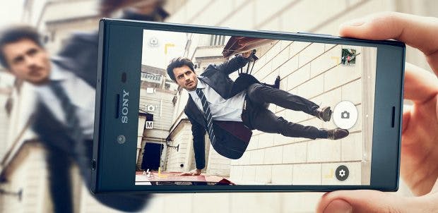 Der Slogan für die neuen Sony-Xperia-Flaggschiffe: lautet „Caption without blur“. (Foto: Sony)