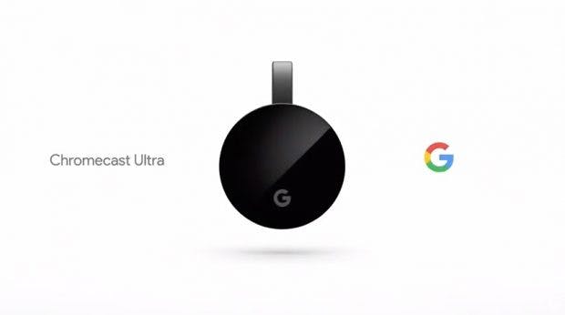 Google verpasst seinem HDMI-Streaming-Stick Chromecast Ultra 4K- und UHD-Support. (Screenshot: Youtube/t3n)