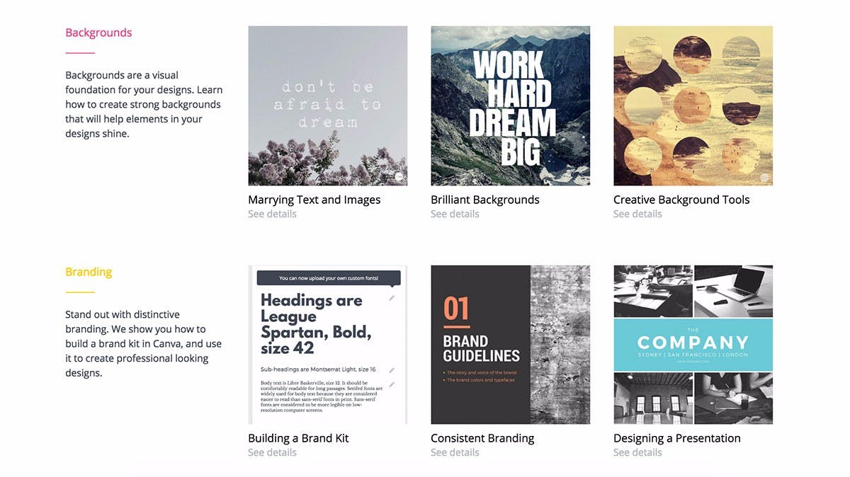 (Screenshot: designschool.canva.com)