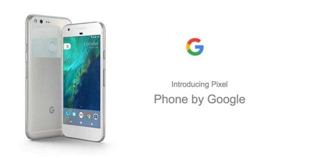 Wir stellen vor: Pixel – das Smartphone von Google. (Screenshot: t3n; Carphone Warehouse)