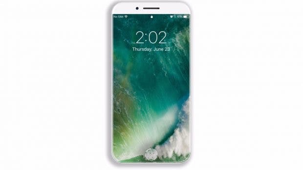 Die Front des Samsung Galaxy S8 soll vollständig ohne Bezel sein – beim iPhone 8 soll Apple genauso vorgehen. (iPhone-8-Konzept: Veniamin Geskin)