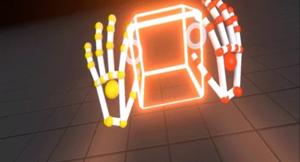 Virtual-Reality-Gestensteuerung: Leap Motion zeigt neue Interaction Engine live im Einsatz
