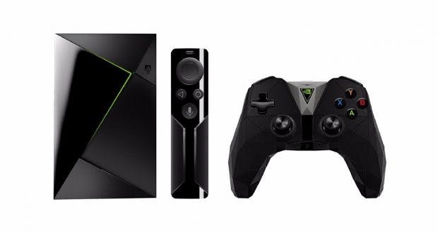 Die Streaming-und Gaming-Box Nvidia Shield TV (2017) wird als erstes mit dem Google Assistant ausgestattet. (Bild: Nvidia)