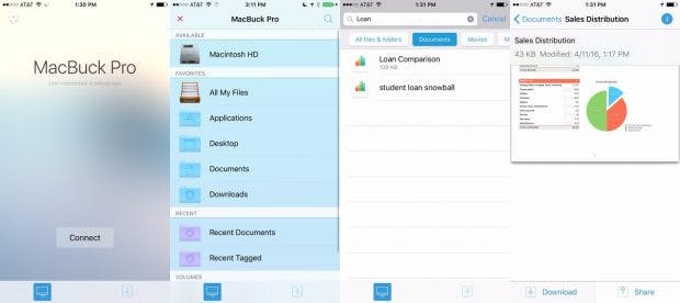 Remotely stellt eine sichere Verbindung zwischen eurem iPhone und eurem Mac vor. (Screenshots: Remotely)