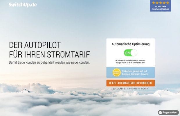 Audible-Gründer Arik Meyer hat mit Switchup noch einiges vor. (Screenshot: Switchup)