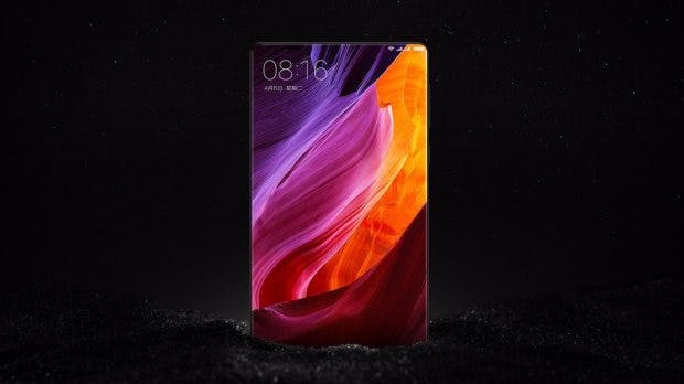 Rubin könnt sich beim Design des Essential-Phones am Xiaomi Mi Mix orientieren: Wenig Rahmen, viel Display. (Bild: Xiaomi)