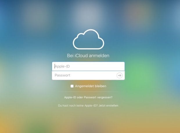 Wer iCloud aktiviert, erlaubt Apple, Anrufprotokolle in der Cloud zu speichern. (Screenshot: iCloud.com)