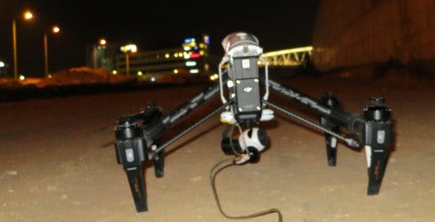 Philips-Hue-Hack: Mit dieser Drohne gingen die Forscher auf die „Jagd“. (Bild: iotworm.eyalro.net)
