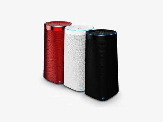 Erinnert an Amazon Echo: Die smarte Box Linglong Dingdong aus China. (Bild: Beijing Linglong, via Wired)