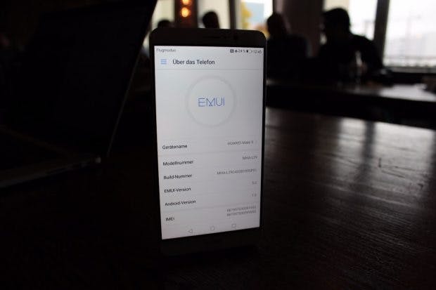 Das Huawei Mate 9 ist das erste Modell mit EMUI 5.0. (Foto: t3n)