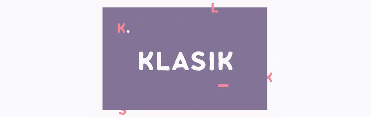 Klasik Sans Free Typefamily. (Screenshot: freedesignresources.net)
