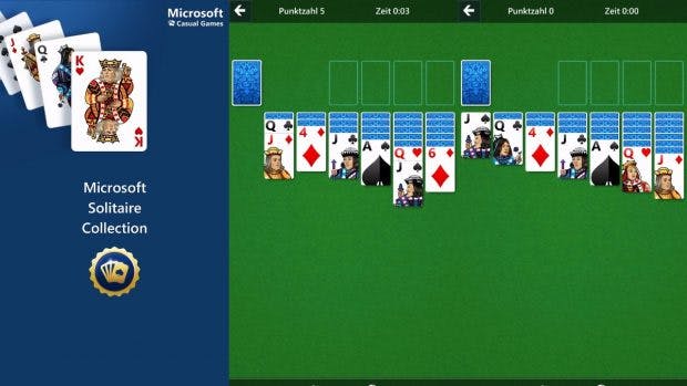 Microsoft bringt Solitaire auf Android und iOS. (Screenshot: Microsoft Solitaire Collection)