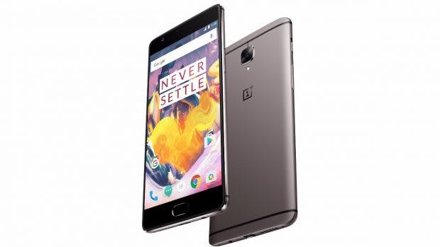 Oneplus 3T in Gunmetal. (Bild: Oneplus)