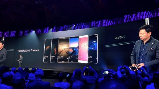 Huawei-Device-Chef Richard Yu, der „Hardware-Mann“ in seinem Element. (Foto: t3n)