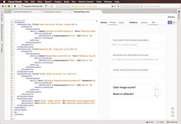 Microsoft stellt Visual Studio for Mac vor. (Screenshot: Microsoft)
