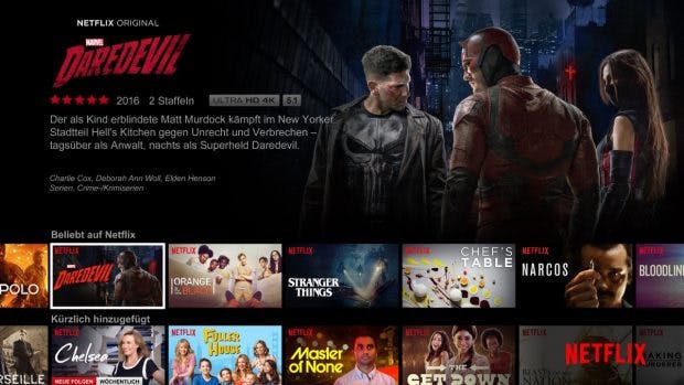 Streaming: Netflix bietet Serienfans die beste Auswahl, ist bei Filmen aber zum Vergessen. (Bild: Netflix)