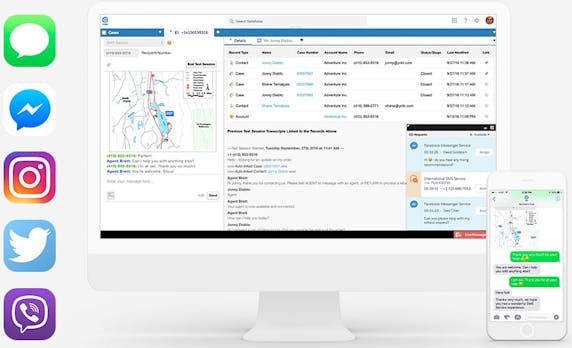 Ein Chatbot für den Kundenservice: Salesforce integriert Livemessage in die Service-Cloud