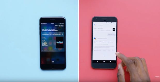Siri versus Google Assistant: Die wichtigsten Unterschiede in einer Infografik