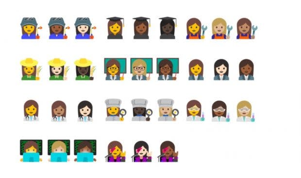 Android 7.1.1 Nougat hat unter anderen neue Emoji an Bord. (Bild: Google)