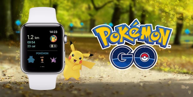 Pokémon Go ist jetzt endlich auch für die Apple Watch verfügbar