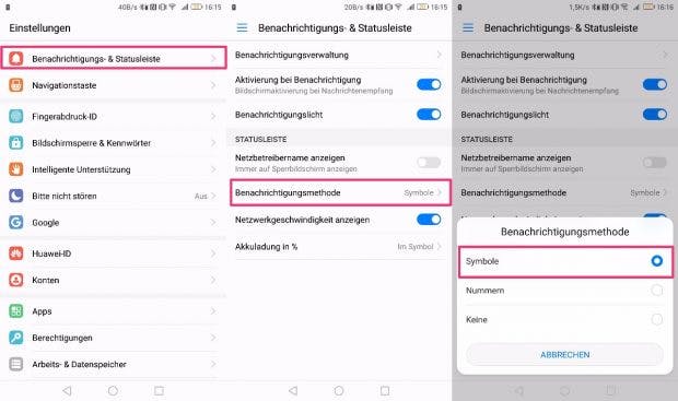 huawei-mate-9-emui-5-benachrichtigungsmethode