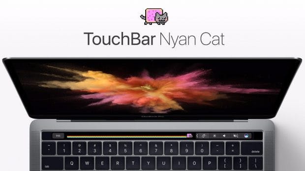 Touch-Bar Nyan-Cat. (Bild: Vatsaev Aslan)