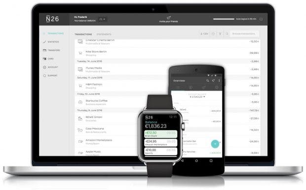 N26: Migration auf eigene Banking-Plattform soll im Januar abgeschlossen sein. (Bild: N26)