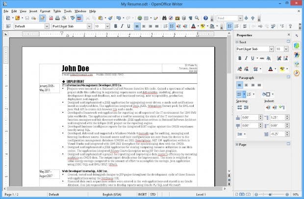 Neben OpenOffice gibt es auch noch eine ganze Reihe weiterer spannender Alternativen zum Office-Paket von Microsoft. (Screenshot: Apache OpenOffice)