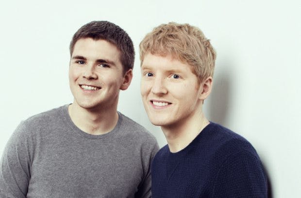 Einer wie der andere Selfmade-Milliardär: Stripe-Gründer und Brüder John (links) und Patrick Collison. (Bild: Stripe)