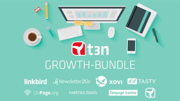 t3n-Growth-Bundle: Gewinne Preise im Wert von über 8.500 Euro