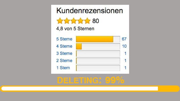 Das Imperium schlägt zurück: Amazon löscht zehntausende kommerzielle Bewertungen