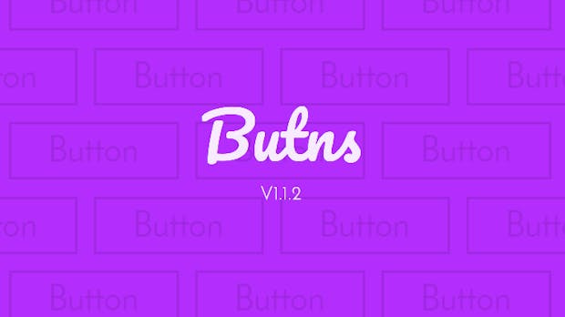 Butns – Schicke Schaltflächen aus reinem CSS