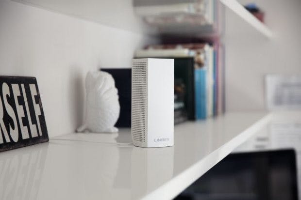 Die Firmware mit neuen Funktionen kommt auch auf den älteren Tri-Band-Velop. (Foto: Linksys)