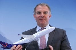 Carsten Spohr CEO Lufthansa poses for the photographer after a press conference of SN Airholding, Deutsche Lufthansa AG and Brussels Airlines , on Thursday 15 December 2016 in Diegem, Machelen. Lufthansa confirms it is taking over the rest of Brussels Airlines. The company will become a part of Eurowings. BELGA PHOTO NICOLAS MAETERLINCK |