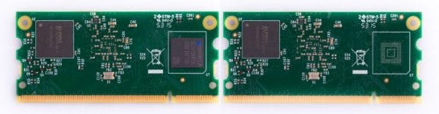 Raspberry Pi: Compute Module 3 und Compute Module 3 Lite. (Foto: Raspberry Pi Foundation)