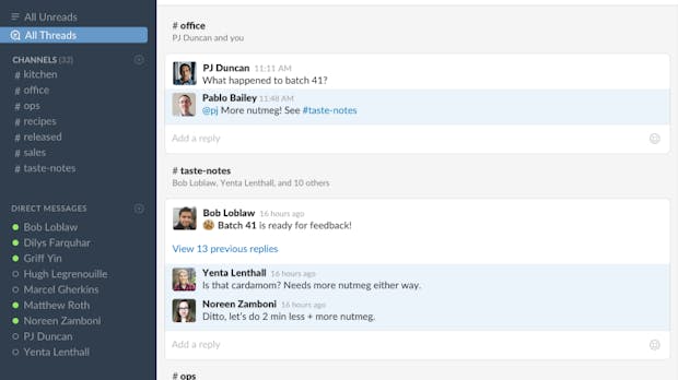 Mehr Überblick: Slack bekommt Threads