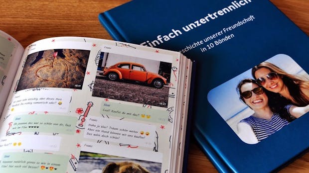 Dein Whatsapp-Verlauf als Buch: Dieser Dienst druckt und bindet deine Chats