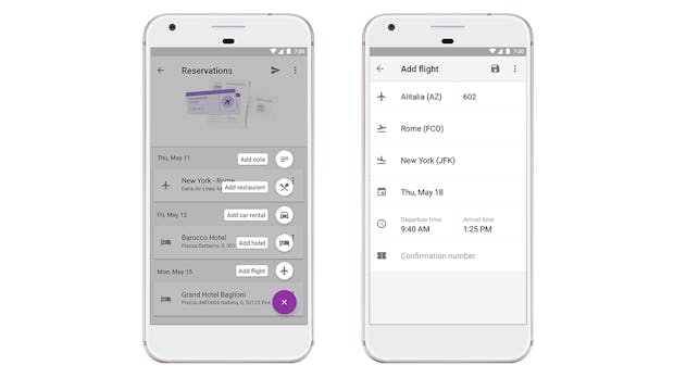Google Trips erhält neue Funktionen