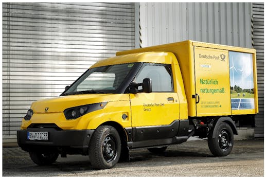 Deutsche Post verkauft 200 Elektroautos an britischen Milchlieferanten