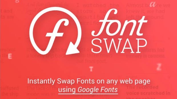 Font Swap tauscht Schriften auf beliebigen Websites aus