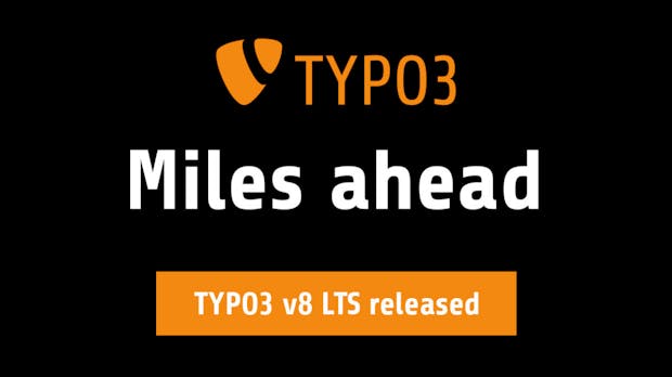 TYPO3 8 mit Long-Term-Support ist da