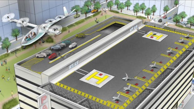Uber plant riesiges Flugtaxi-Netzwerk: Städte-Tests schon 2020