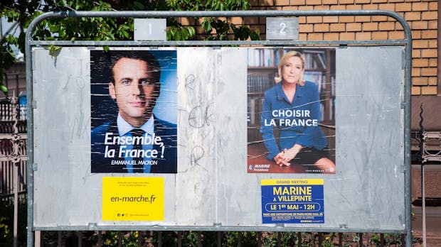Stichwahl in Frankreich: So schlagen sich Macron und Le Pen in den sozialen Netzen